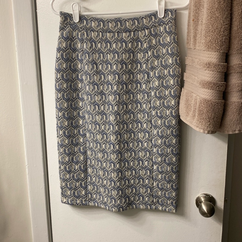 Anthropiogie! Blue pencil skirt